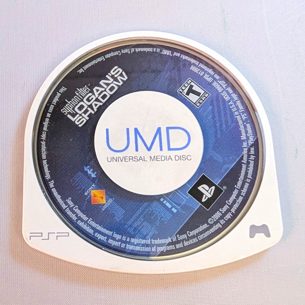 Syphon Filter: Logan's Shadow Sony PSP UMD Game Disc Sony  2007